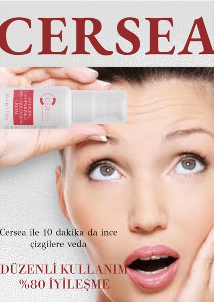 Yaşlanma Karşıtı Botoks Krem Anti-Aging Anti-Wrinkle Botox Cream 50 Ml