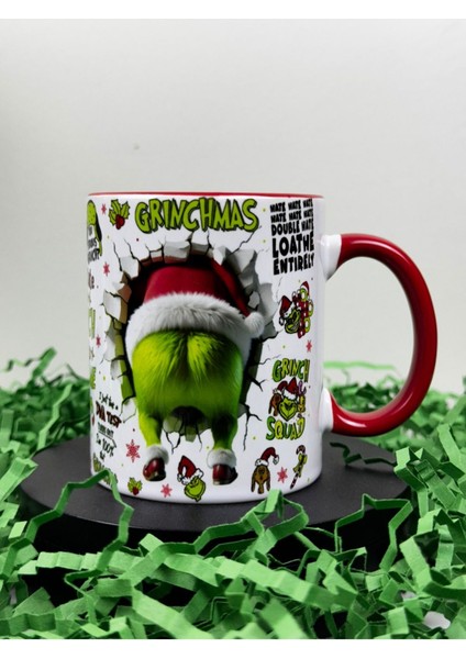 Yeni Yıl ( Yılbaşı ) Grinch Tasarımlı Kupa fiyatları