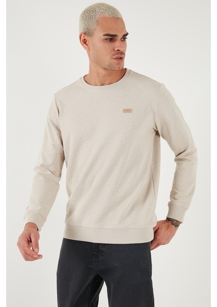 U.s. Polo Pamuk Karışımlı Regular Fit Bisiklet Yaka Sweat Erkek Sweat G081SZ0821945735 fırsatları