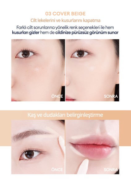 Renk Düzenleyici Kalem Kapatıcı Bej Renk PERIPERA Mood Fit Pencil Concealer 003 Cover Beige fiyatları