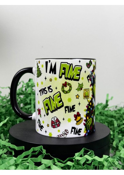 Yeni Yıl ( Yılbaşı ) Grinch Tasarımlı Kupa fiyatları