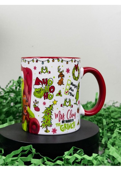 Yeni Yıl ( Yılbaşı ) Grinch Tasarımlı Kupa modelleri