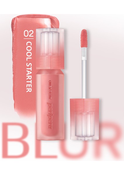 Gün Boyu Kalıcı Pürüzsüz Matlık Sunan Tint PERIPERA Over Blur Tint (002 Cool Starter)