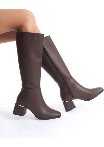 Snyrt 03032 Kadın Topuklu Çizme Bot fiyatları