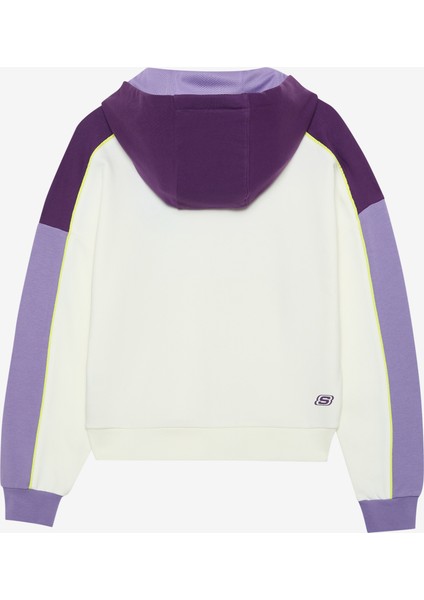 W Lw Fleece Hoodie Sweatshirt Kadın Beyaz Sweatshirt S242096-102 fiyatları