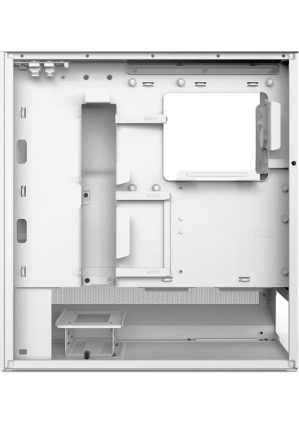 H5 Flow 2024 CC-H52FW-01 2 Fanlı Atx Beyaz Bilgisayar Kasası