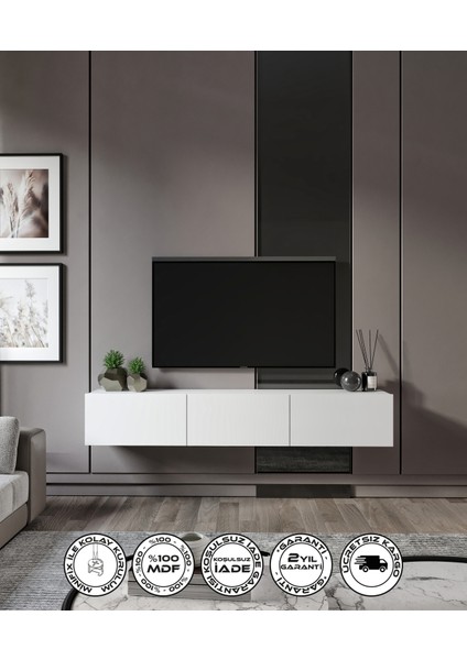 %100 Mdf Mufi Tv Ünitesi-Televizyon Ünitesi-Tv Sehpası