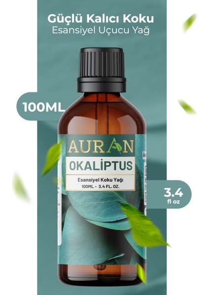 Okaliptus Esansiyel Uçucu Koku Yağı Difüzör Esansı Buhurdanlık Yağı Aromaterapi Yağı 100ml