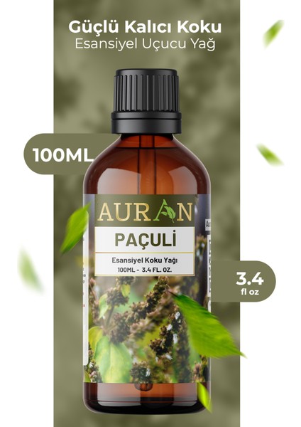 Paçuli Esansiyel Uçucu Koku Yağı Ortam Kokusu Doğal Yağ Sihirli Küre Hobi Esansı 100ml