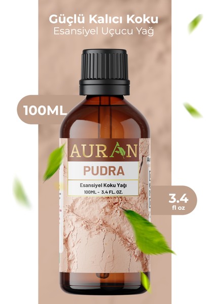 Pudra Esansiyel Uçucu Koku Yağı Difüzör Esansı Buhurdanlık Yağı Aromaterapi Yağı 100ml