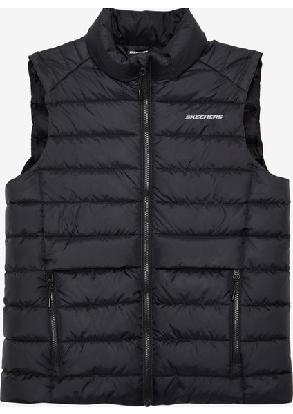 W Outerwear Padded Vest Kadın Siyah Yelek S242319-001