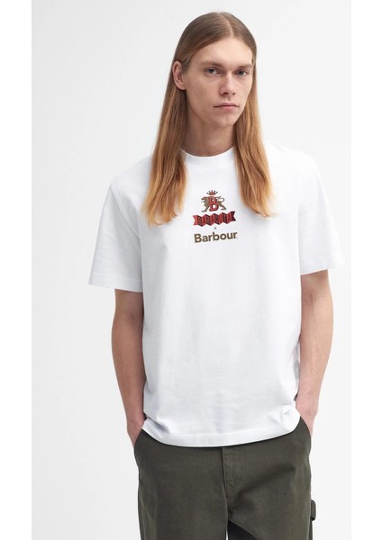 x Baracuta Archive Relaxed T-Shirt WH11 White