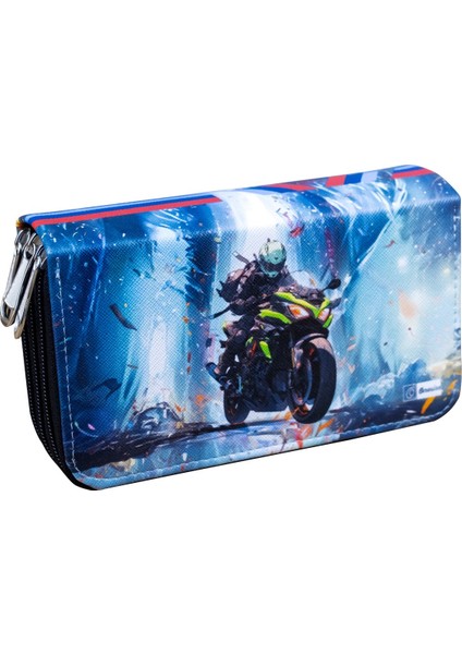 Kalem Kutusu Motorsiklet M1000 Orginazer Üç Bölmeli Vegan Deri (Kalemlik) fiyatları