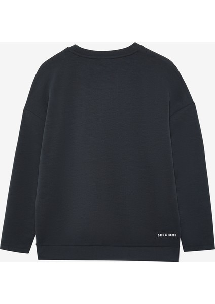 W Soft Touch Crew Neck Sweatshirt Kadın Siyah Sweatshirt S242152-001