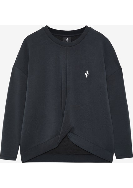 W Soft Touch Crew Neck Sweatshirt Kadın Siyah Sweatshirt S242152-001