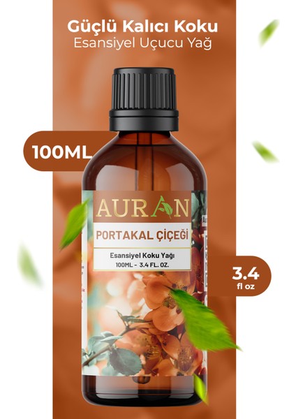 Portakal Çiçeği Esansiyel Uçucu Koku Yağı Ortam Kokusu Doğal Yağ Sihirli Küre Hobi Esansı 100ml