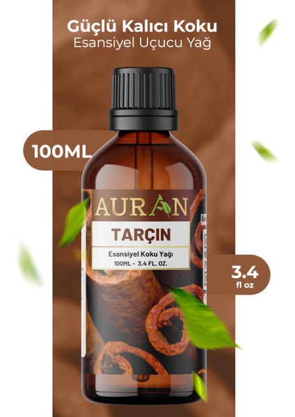 Tarçın Esansiyel Uçucu Koku Yağı Difüzör Esansı Buhurdanlık Yağı Aromaterapi Yağı 100ml