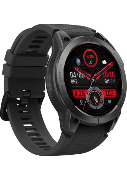 Stratos 3 Pro Black Akıllı Saat - Siyahı, Dayanıklı Gövde, Çoklu Spor Modları