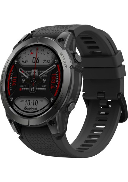 Stratos 3 Pro Black Akıllı Saat - Siyahı, Dayanıklı Gövde, Çoklu Spor Modları