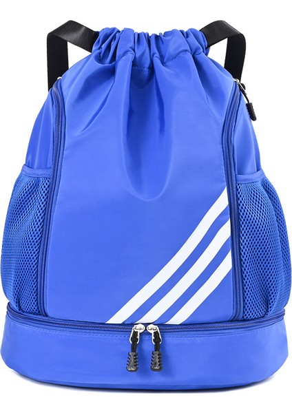 Basketbol Büyük Kapasiteli Ipli Sırt Çantası Oxford Kumaş Açık Spor Ipli Ipli Cep (Yurt Dışından)