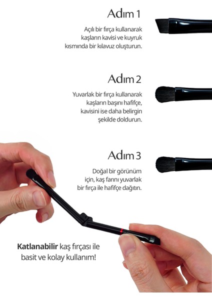 Sıcak Alt Tonlu Kaş Farı Paleti CLIO Kill Brow Shaping Powder Brow (01 Natural Warm Brown) indirimleri