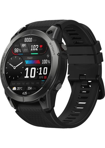 Stratos 3 - Abyss Black 1.43" AMOLED, 100+ Spor Modu, GPS Destekli Akıllı Saat modelleri