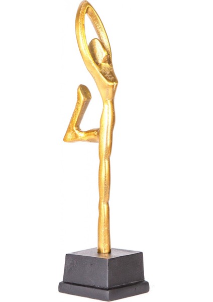 Tekno Trust Metal Biblo Balerin Gold-Siyah 7X8X32 Cm. fırsatları