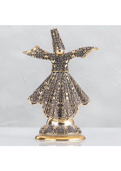 Tekno Trust Semazen Altın Küçük Boy (Boyut: 12X20 Cm) (Tescilli Marka)