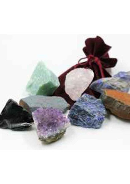 Tekno Trust Doğal Taş Işlenmemiş Doğal Taş Ham Kütle 8'li Set 35/50 gr modelleri