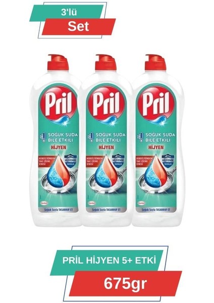 Hijyen 5+ Etkili 675 gr x 3'lü