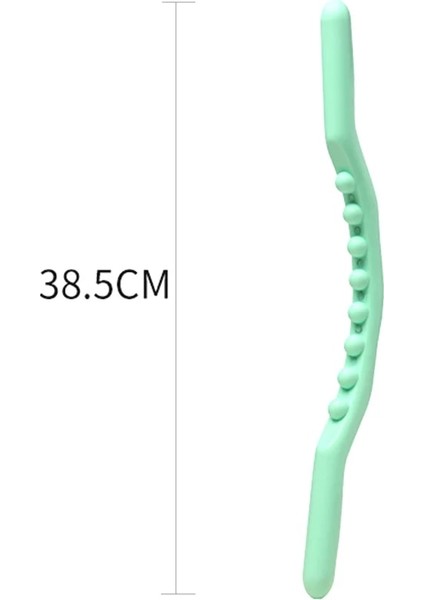 Mavi 38.5 cm Kazıma Sopa Masaj Aracı Vücut Şekillendirici Vücut Masajı Haddeleme Çubuk Omuzlar Geri Boyun Karın Tetik Nokta Terapisi (Yurt Dışından)