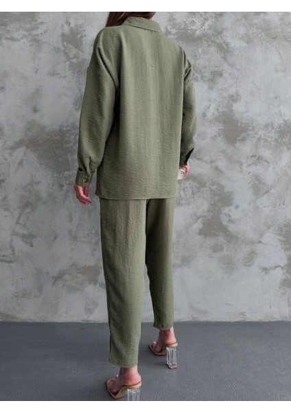 Pera Keten Gömlekli Ikili Set Takım 10277 fırsatları