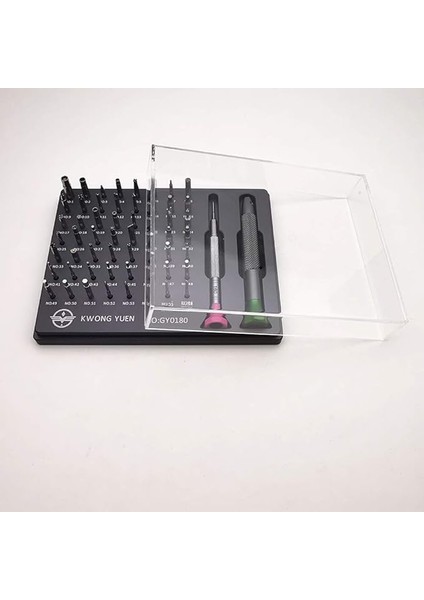 GY0180 Kwong Yuen 56 Parça Paslanmaz Çelik Saatçi Için Özel Tornavida Seti fiyatları