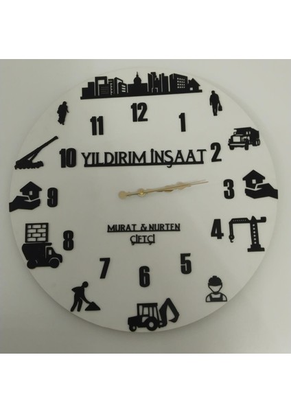 Avukat,adalet,hukuk Bürosu,adliye Için Duvar Saati Kişiye Özel Isim ve Bilgi Yazılı Gönderilecektir.