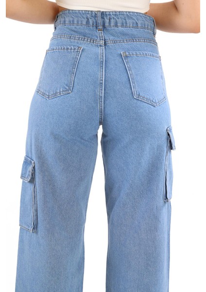 13100 Kargo Cep Detay Jean Mavi indirimleri