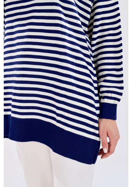 5345 Çizgi Polo Yaka Kazak Laci fırsatları