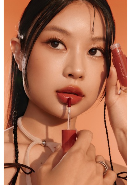 Kalıcı, Pigmentli, Parlak Bitişli Tint PERIPERA Ink Mood Glowy Tint 20 Brown Yakgwa (Honey K-Ookie)
