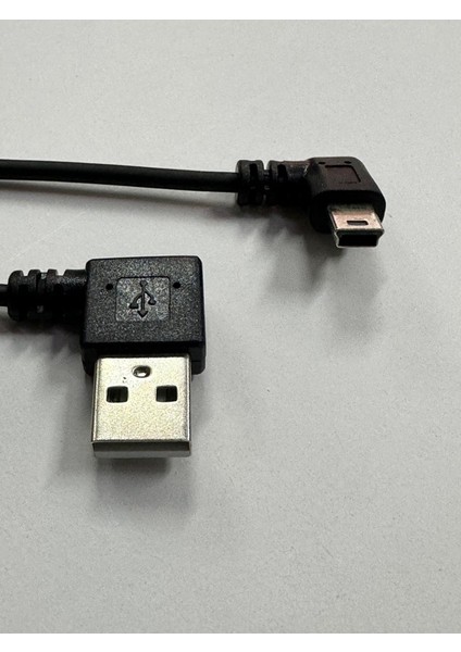 5 Pin Spiral Kablo Mini USB Spiral Kablo 1 Metre modelleri