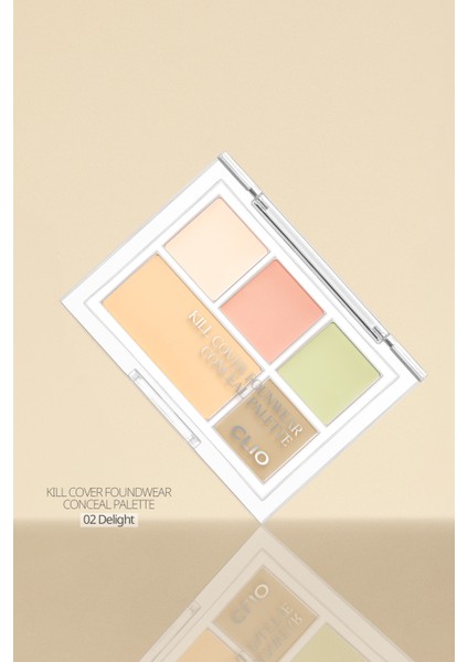 Kremsi Dokuya Sahip Concealer Paleti CLIO Kill Cover Founwear Conceal Palette (Delight)