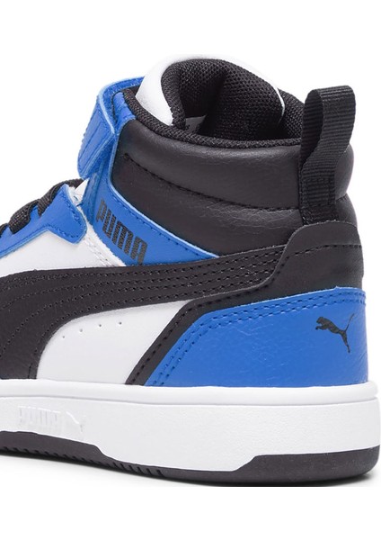 Puma Rebound V6 Mid Ac+ Ps Spor Ayakkabı Beyaz 39383206 Çocuk indirimleri