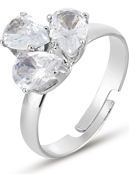 Gümüş Kaplama Taşlı Tasarım Takı Seti PS3609 fiyatları