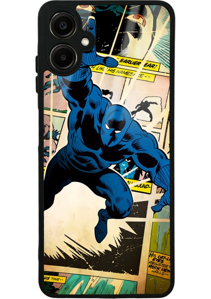 Samsung A06 Black Panther Kara Panter Tasarımlı Glossy Telefon Kılıfı