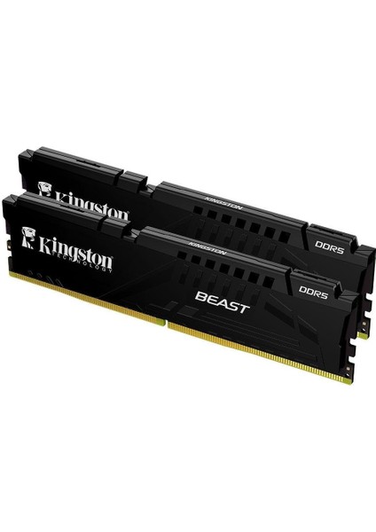Beast 32GB 6400MT/S Ddr5 CL32 Dımm Masaüstü Ram KF564C32BBEK2-32TR