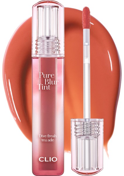 Blur Efekti Sunan Tint CLIO Pure Blur Tint (05 Soft And Delicate Lychee) (Dive Fruits Tea Ade)