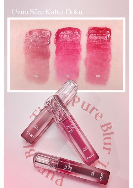 Blur Efekti Sunan Tint CLIO Pure Blur Tint (06 Fresh And Greenish Fig) (Soul Dessert)