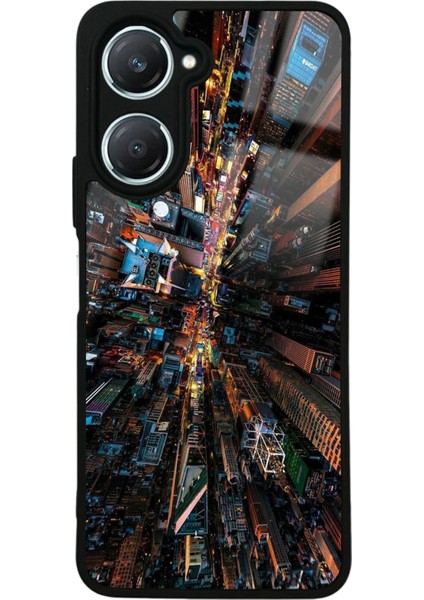 Vivo Y18 Kuş Bakışı Tasarımlı Glossy Telefon Kılıfı