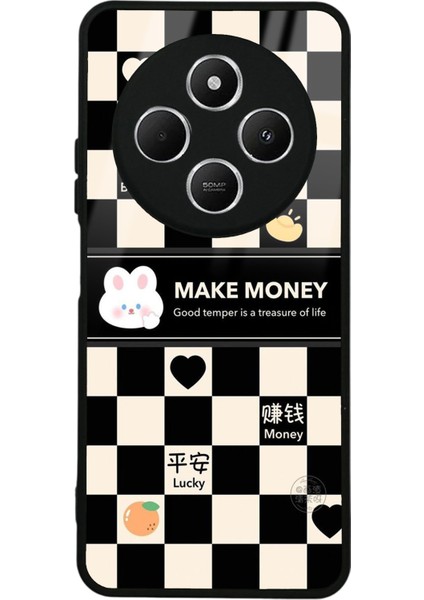 Xiaomi Redmi 14C Make Money Tasarımlı Glossy Telefon Kılıfı