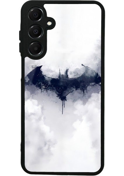 Samsung A16 Beyaz Batman Tasarımlı Glossy Telefon Kılıfı