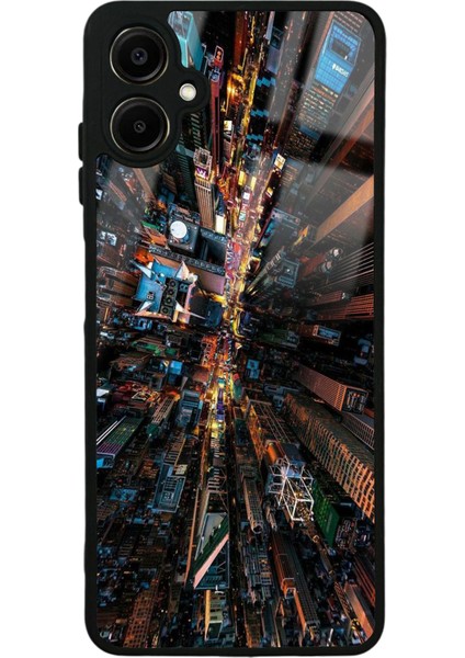 Samsung A06 Kuş Bakışı Tasarımlı Glossy Telefon Kılıfı