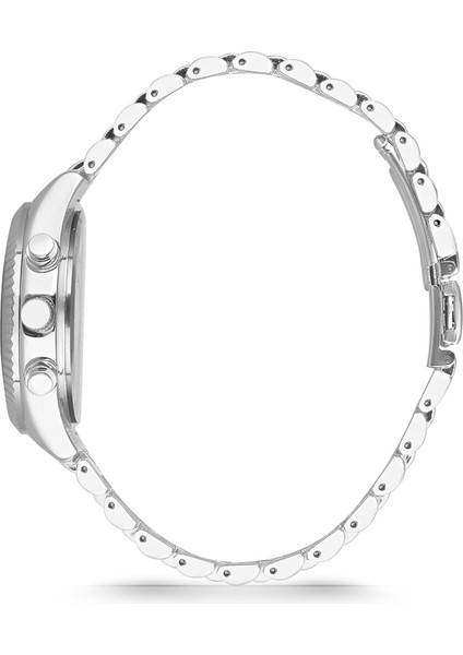 Bayan Gri Metal Kol Saati Kalpli Bileklik Kombin Set PS3647 modelleri